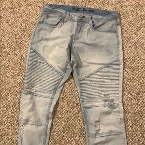 Biker moto jeans
